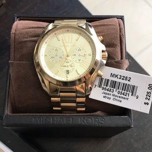 Gold Michael kors watch